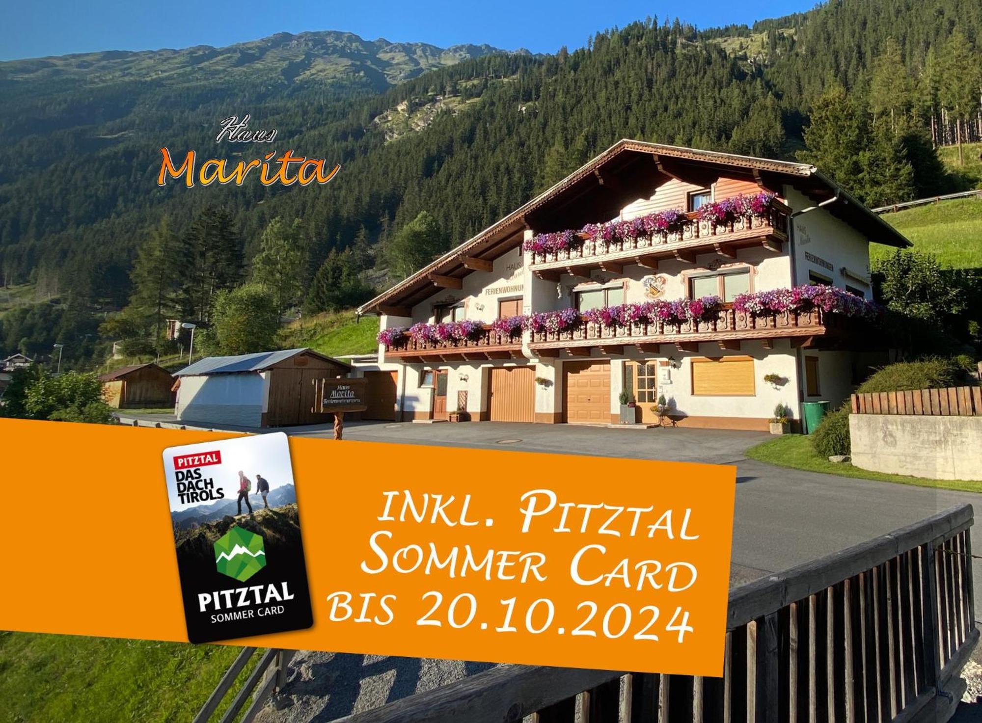 Haus Marita Διαμέρισμα Sankt Leonhard im Pitztal Εξωτερικό φωτογραφία
